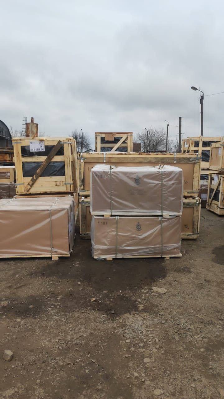 В рамках выполнения мероприятий специального инфраструктурного проекта на 2025-2026 гг. 08 декабря в город Красный Луч, прибыло 10 комплектов лифтового оборудования В рамках выполнения мероприятий специального инфраструктурного проекта на 2025-2026 гг. 08 декабря в город Красный Луч, прибыло 10 комплектов лифтового оборудования