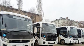 ЛНР получила еще 16 автобусов в рамках программы социально-экономического развития исторических регионов