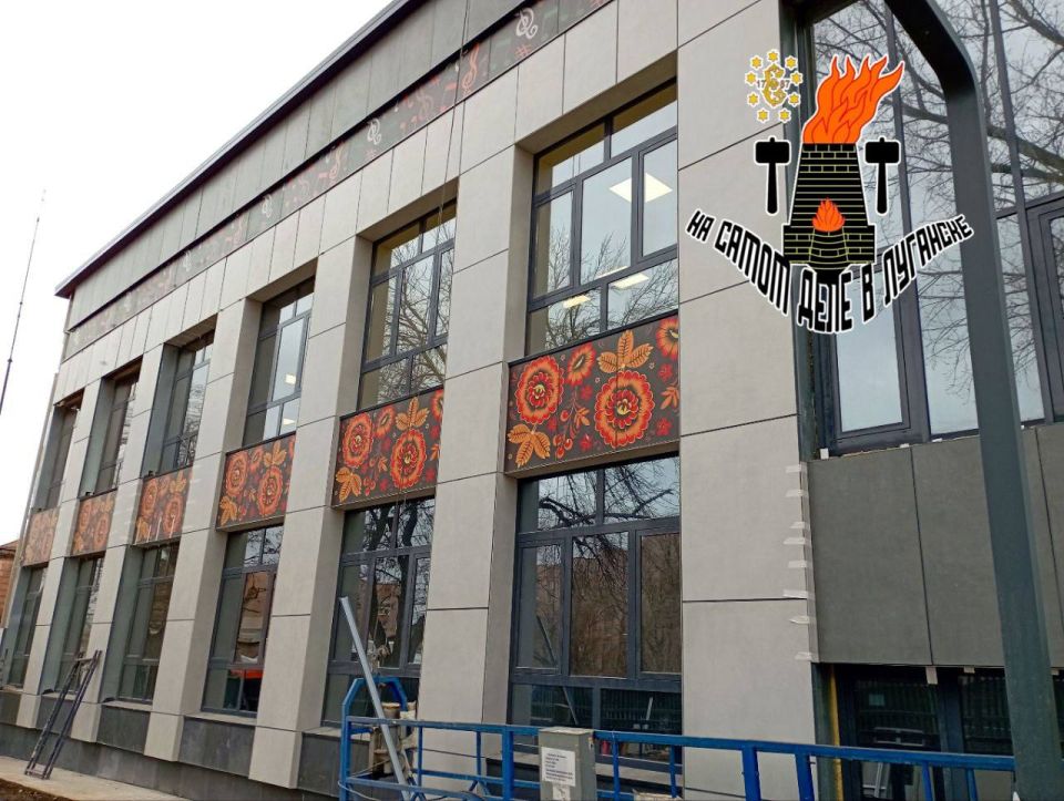 Учение - свет!. Практически полностью готов новый корпус Музыкальной школы №2 на Городке в Луганске