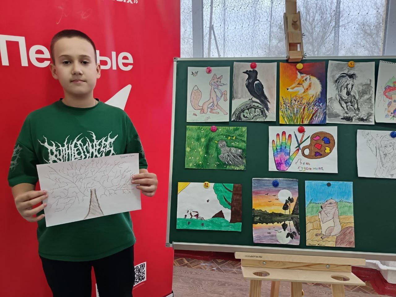 Школы-побратимы из Костромской области и Меловского округа провели совместную выставку рисунков Школы-побратимы из Костромской области и Меловского округа провели совместную выставку рисунков