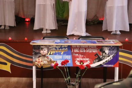 В Беловской средней школе №2 открыли «Парту Героя» в честь Павла Ильича Журавлёва