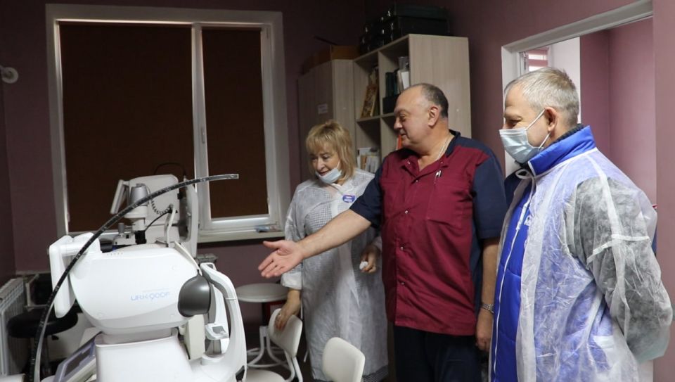 Активисты партпроекта «Здоровое будущее» проверили оснащенность Станично-Луганской больницы Активисты партпроекта «Здоровое будущее» проверили оснащенность Станично-Луганской больницы