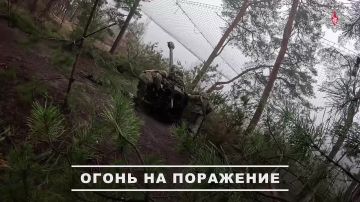 Артиллеристы ВС РФ уничтожили укрепленные позиции, точки запуска БПЛА и живую силу ВСУ в Харьковской области