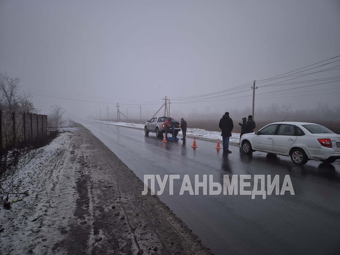 В Ровеньках подвели итоги ремонта дороги от поселка Дзержинского до поселка Новодарьевка