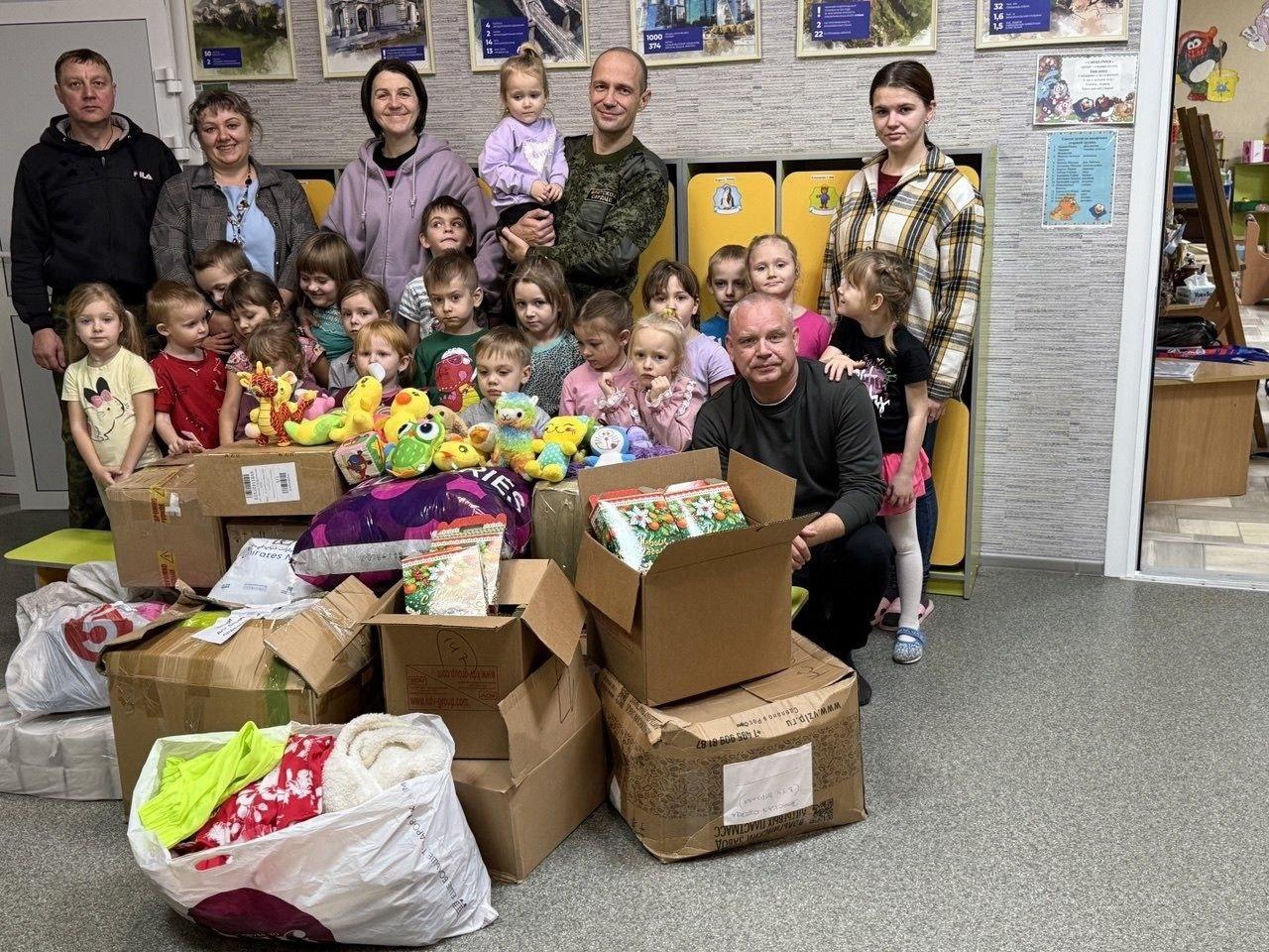 Тамбовская область передала новоайдарскому детскому саду гуманитарную помощь