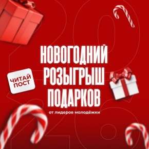Михаил Голубович: Вы точно этого ждали. Дарим подарки от лидеров молодёжки ЛНР! В преддверии Нового Года лидеры молодежных организаций подготовили для вас розыгрыш подарков