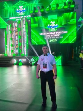 Рамиль Сахабутдинов из ЛНР стал рефери чемпионата России по боксу среди женщин в Уфе