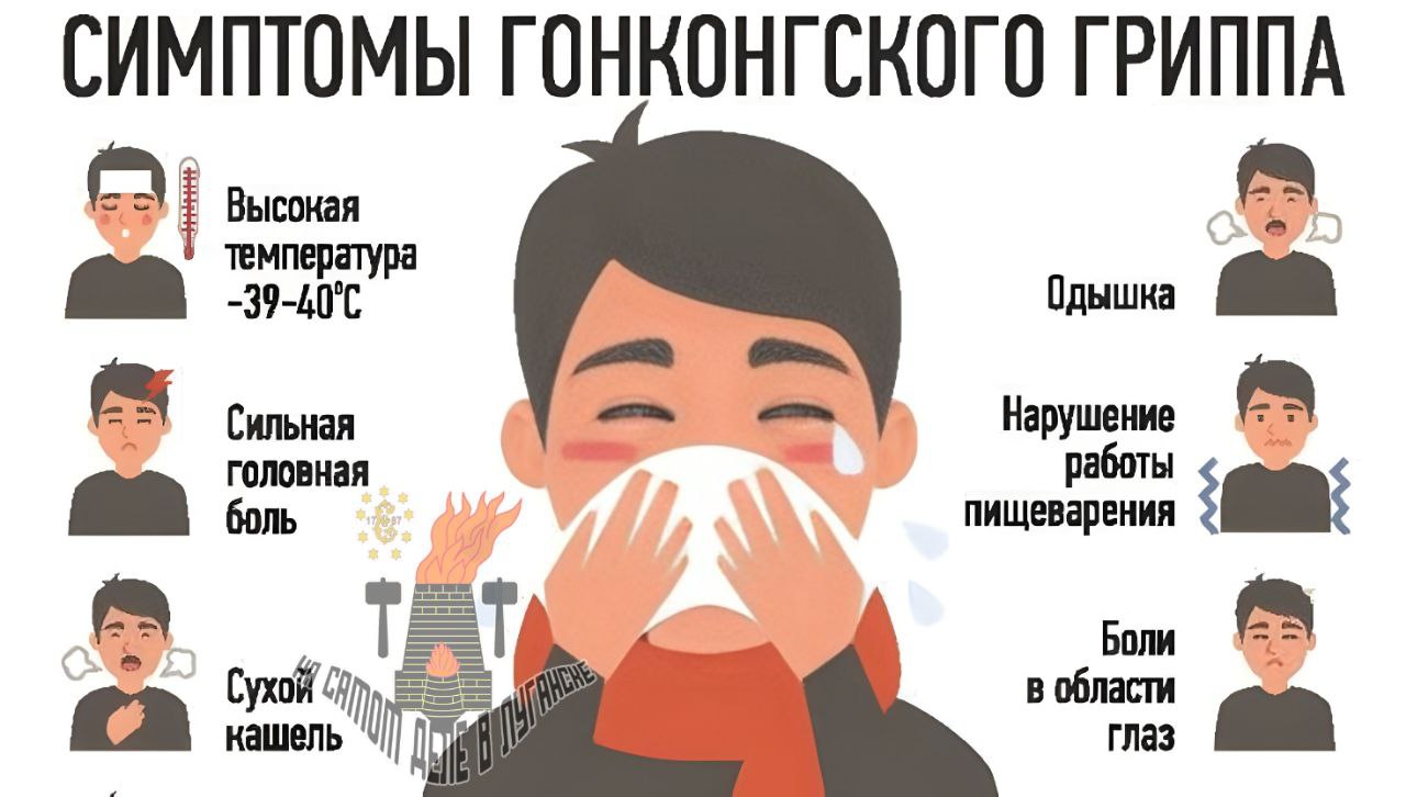 В ЛНР продолжают диагностировать «гонконгский» грипп