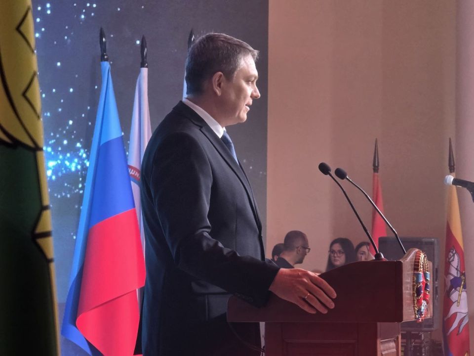 Ольга Бас: В рамках работы Съезда Ассоциации "Совет муниципальных образований Луганской Народной Республики" приняла участие в торжественной церемонии и награждении победителей Республиканского конкурса "Гордость местного... Ольга Бас: В рамках работы Съезда Ассоциации "Совет муниципальных образований Луганской Народной Республики" приняла участие в торжественной церемонии и награждении победителей Республиканского конкурса "Гордость местного...