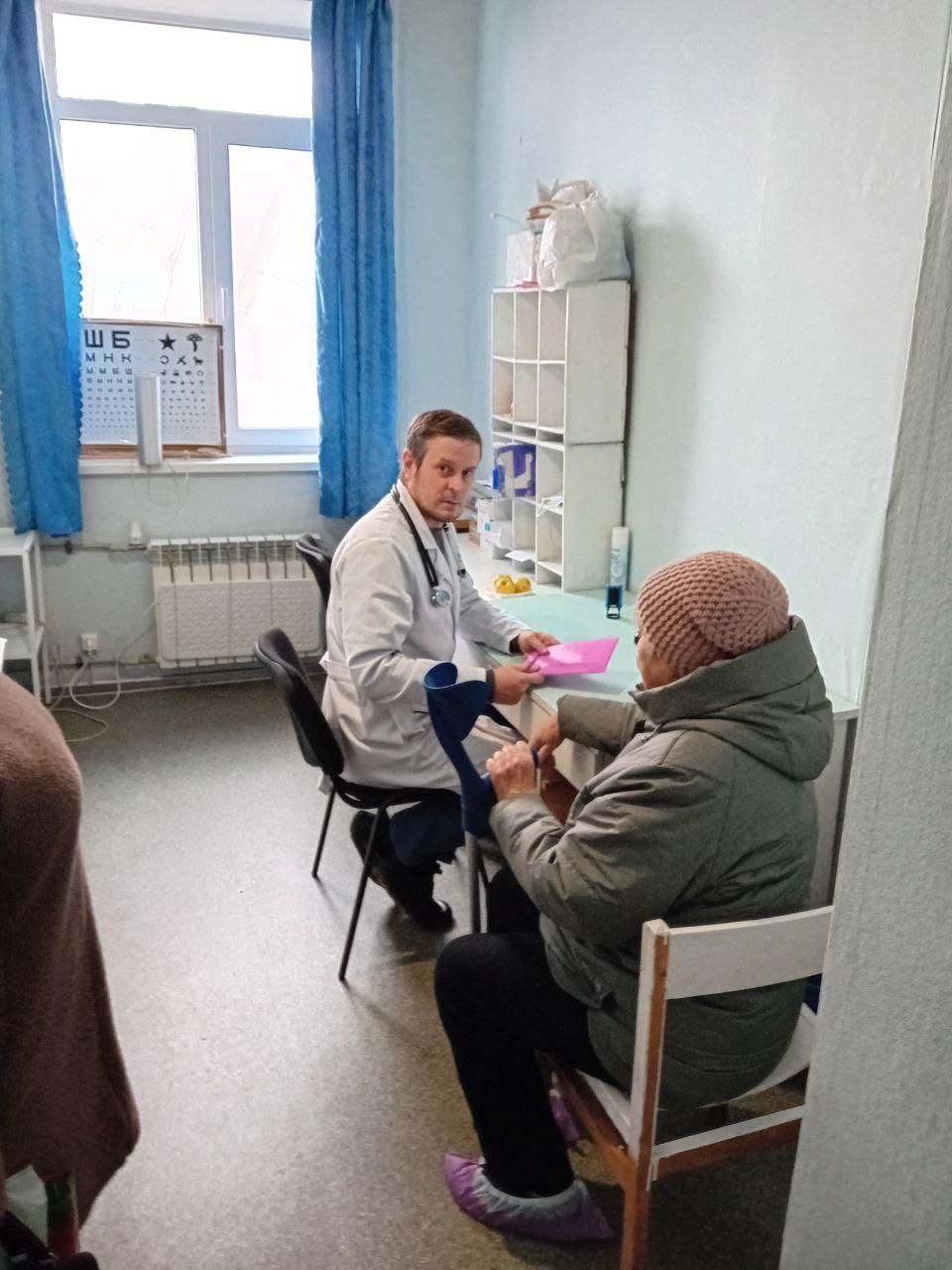 Андрей Губарев: Медицинская команда из Калужской области провела обследование пациентов в Первомайске Андрей Губарев: Медицинская команда из Калужской области провела обследование пациентов в Первомайске