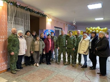 Вчера в филиале «Дом культуры с. Чугинка» прошел концерт, к нам приезжали в гости Вокальный ансамбль «Херсонский шторм»