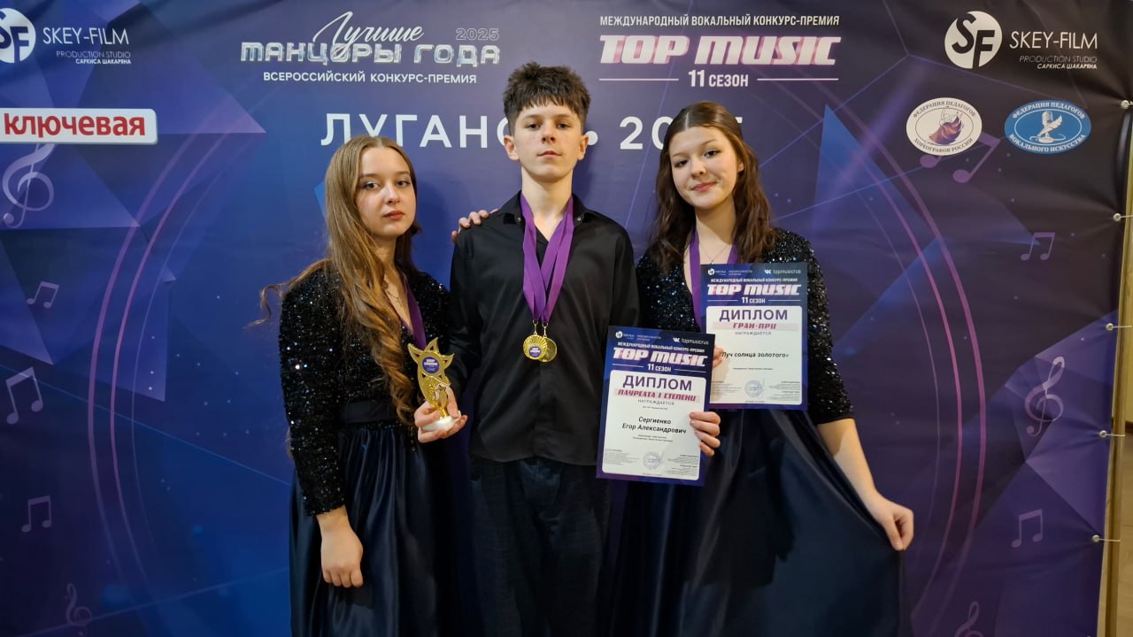 Вокалисты Перевальского РДК стали лауреатами и призёрами Международного конкурса "TOP MUSIC" Вокалисты Перевальского РДК стали лауреатами и призёрами Международного конкурса "TOP MUSIC"