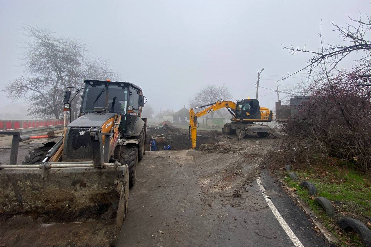 Красноярские специалисты завершают ремонт водовода в Свердловском муниципальном округе ЛНР Красноярские специалисты завершают ремонт водовода в Свердловском муниципальном округе ЛНР