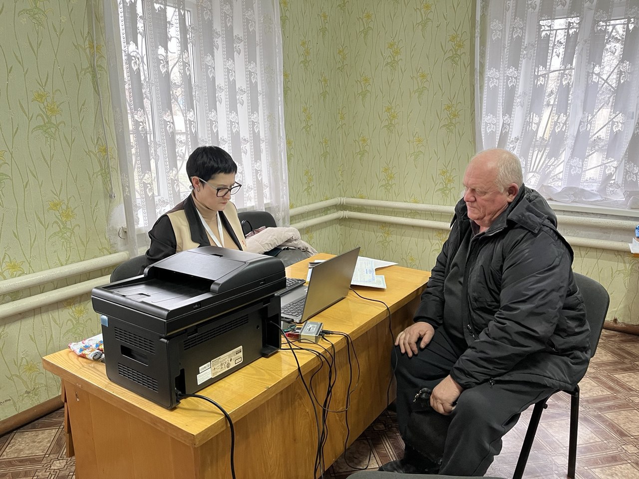 Сегодня в здании отдела жизнеобеспечения пгт Сегодня в здании отдела жизнеобеспечения пгт