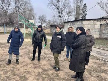 Тульская область обустроит спортивную площадку в ЛНР для воспитанников Лутугинской специальной школы-интерната