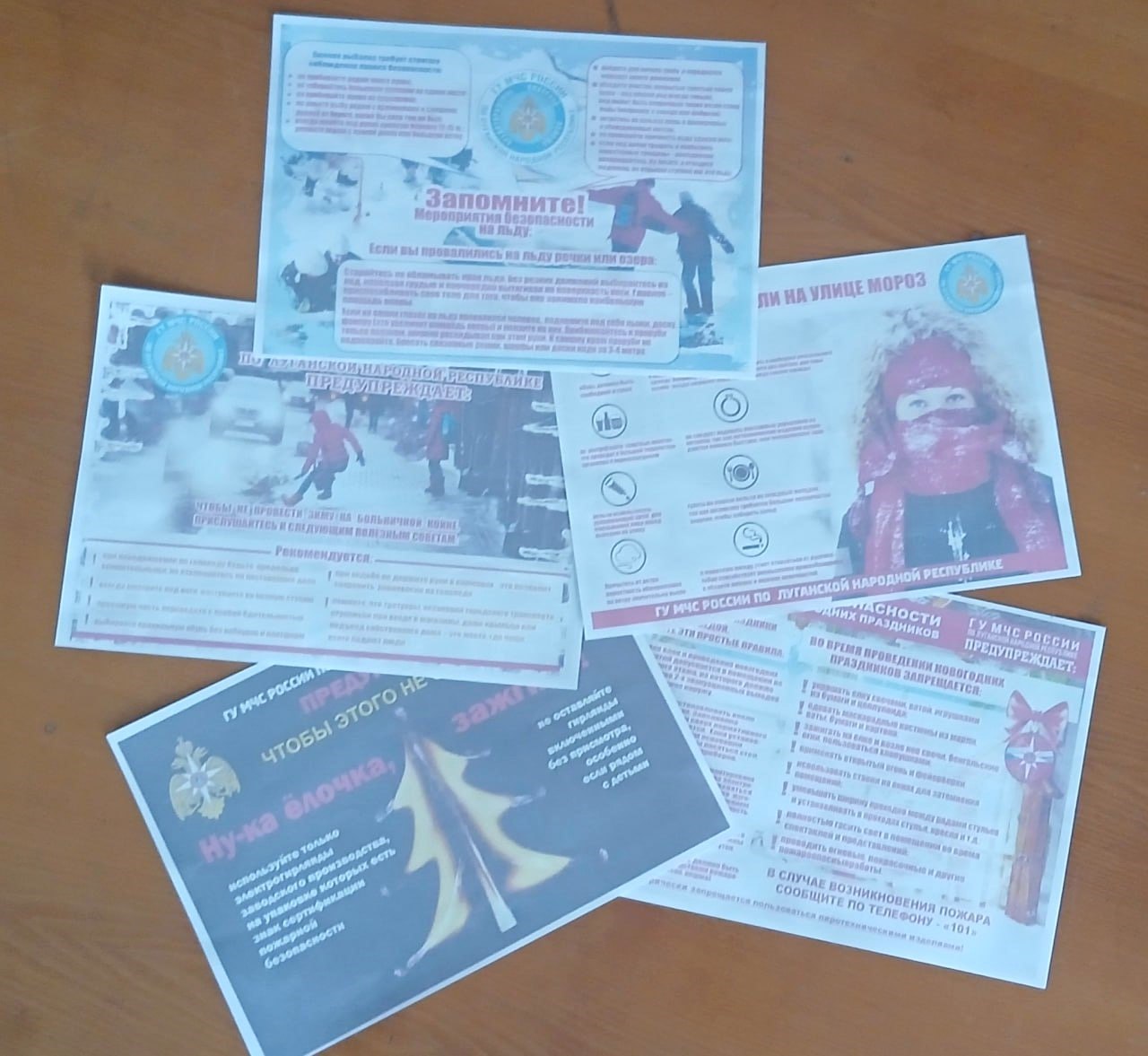 На кануне зимних каникул в ГБУ ДО ЛНР «Звезда» старший инспектор отдела надзорной деятельности и профилактической работы по городу Рубежное управления надзорной деятельности и профилактической работы Главного управления МЧС...