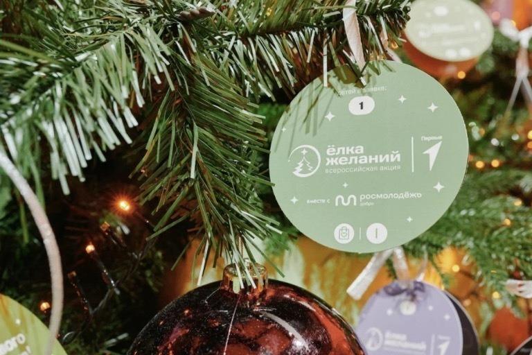 В Тамбовской области дали старт акции «Ёлка желаний», в которой участвуют дети из Новоайдара