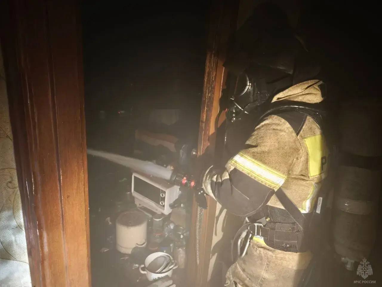 На пожаре в Северодонецке погиб мужчина