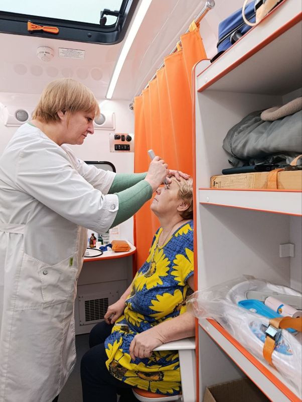 Передвижной ФАП продолжает работу в Родаково Передвижной ФАП продолжает работу в Родаково