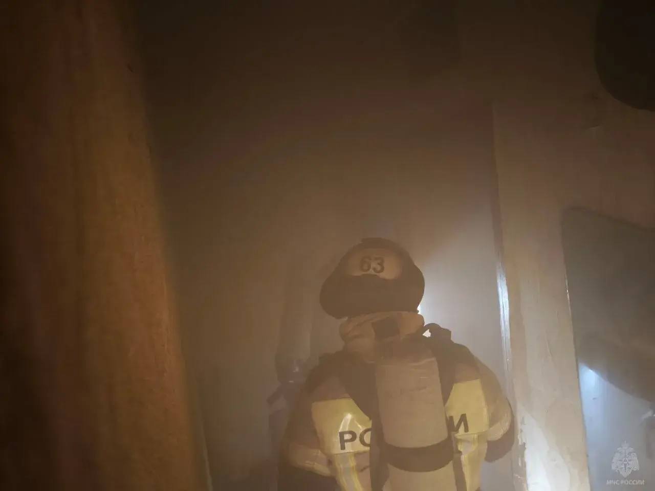 На пожаре в Северодонецке погиб мужчина На пожаре в Северодонецке погиб мужчина