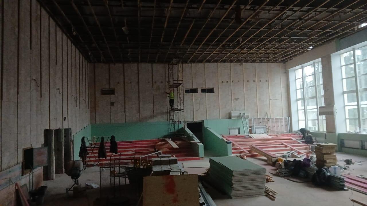 Ремонт Марковского районного ДК завершен на 85 процентов