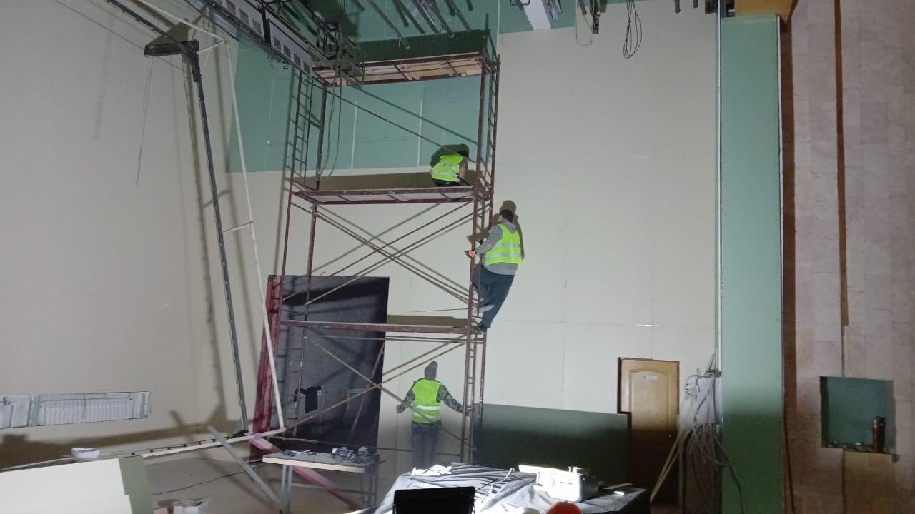 Ремонт Марковского районного ДК завершен на 85 процентов Ремонт Марковского районного ДК завершен на 85 процентов