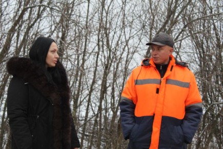 Юлия Кожухарь: Филиал "Новопсковский Автодор" продолжает работы на автодороге Литвиново–Новобелая