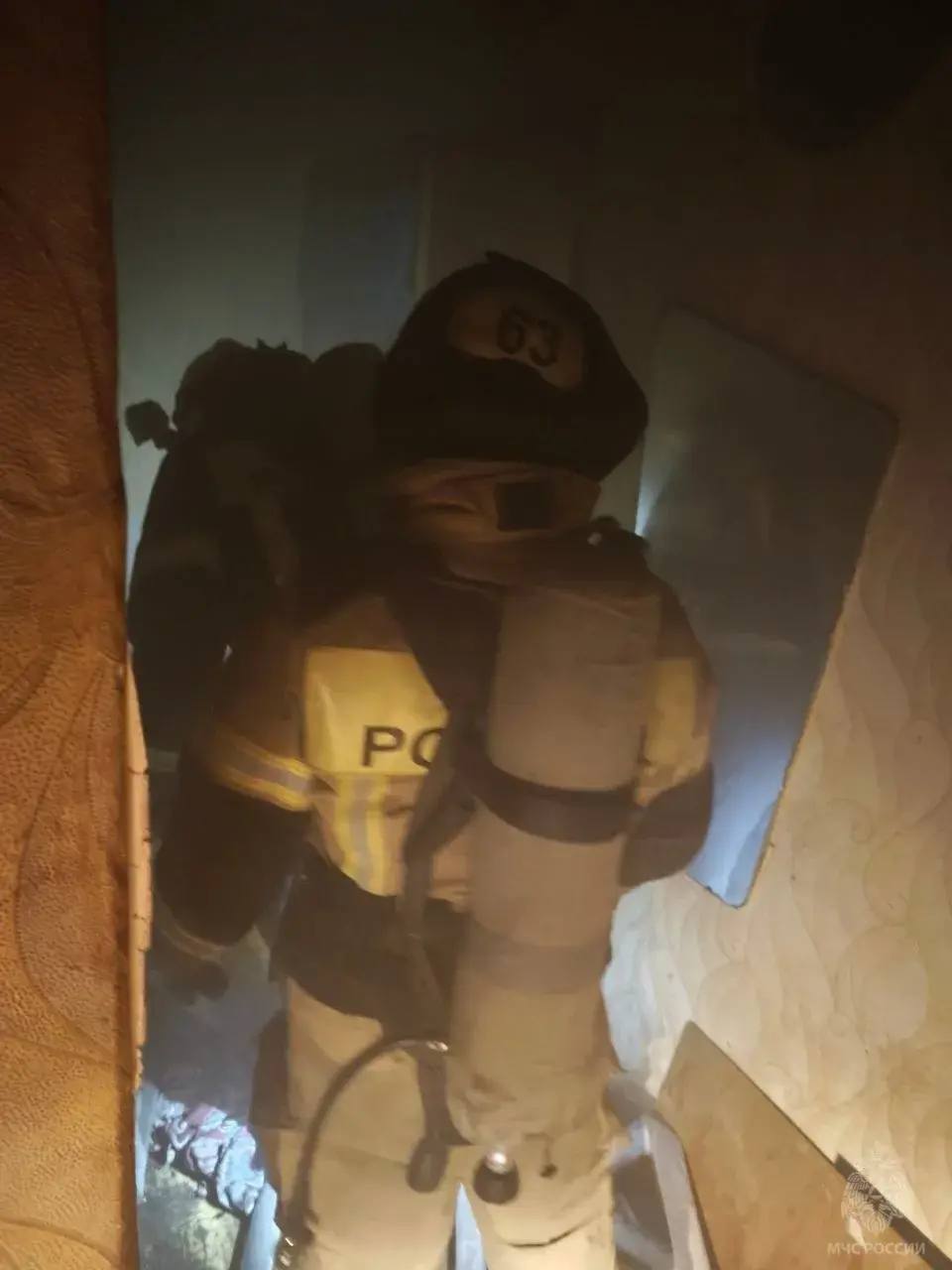 На пожаре в Северодонецке погиб мужчина На пожаре в Северодонецке погиб мужчина