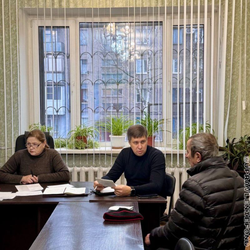 Гендиректор Единого регионального фонда управления МКД посетил Алчевск Гендиректор Единого регионального фонда управления МКД посетил Алчевск