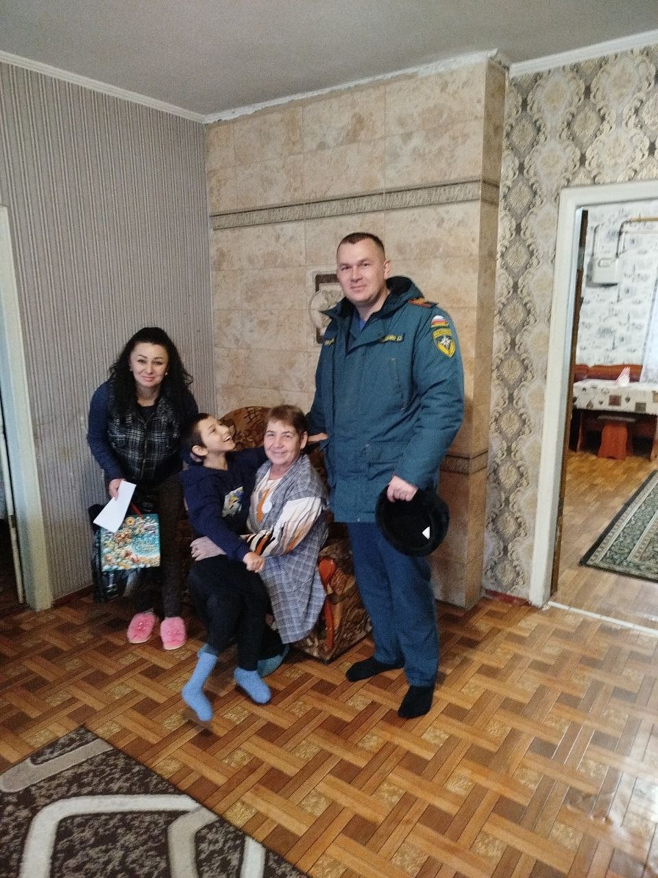 Спасибо всем за добро!. Сегодня в праздник святого Николая Чудотворца к нам приехали дорогие гости