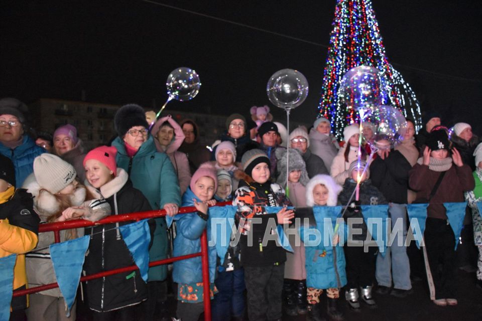 В Кировске состоялось открытие новогодней ёлки В Кировске состоялось открытие новогодней ёлки
