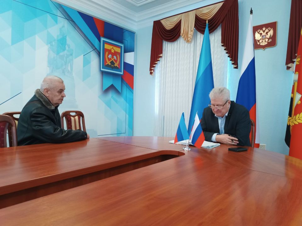 Сергей Козенко: Согласно графику, провел личный прием граждан Сергей Козенко: Согласно графику, провел личный прием граждан
