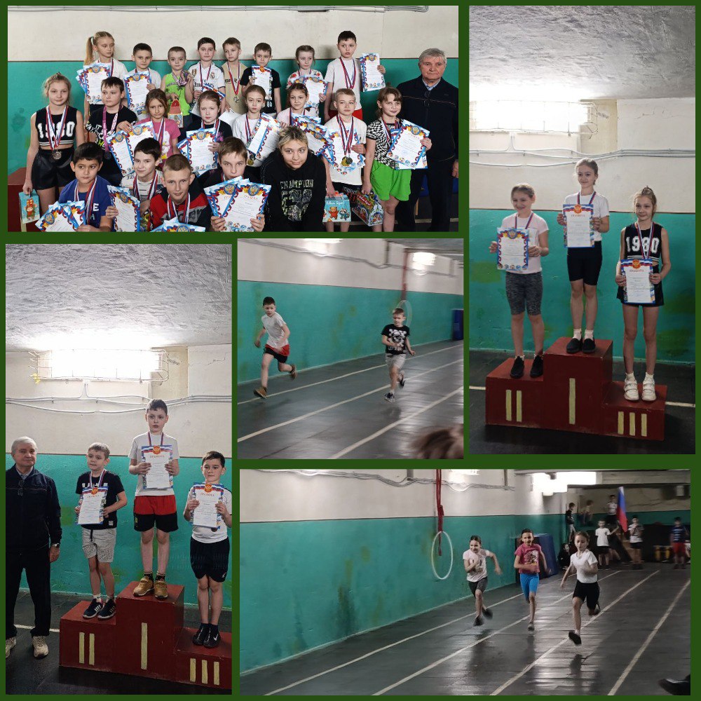 Легкоатлетический новогодний турнир в спортивной школе!