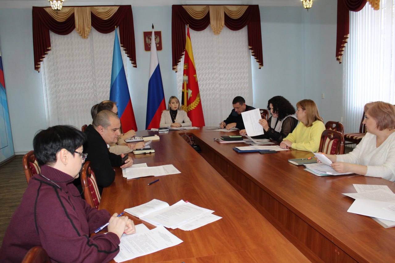 Сегодня прошло заседание межведомственной комиссии по профилактике правонарушений на территории Краснодонского муниципального округа