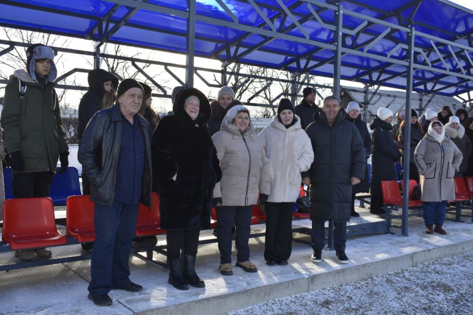 В рамках реализации проекта "Комфортный город" на стадионе «Шахтер» состоялось открытие новых трибун В рамках реализации проекта "Комфортный город" на стадионе «Шахтер» состоялось открытие новых трибун