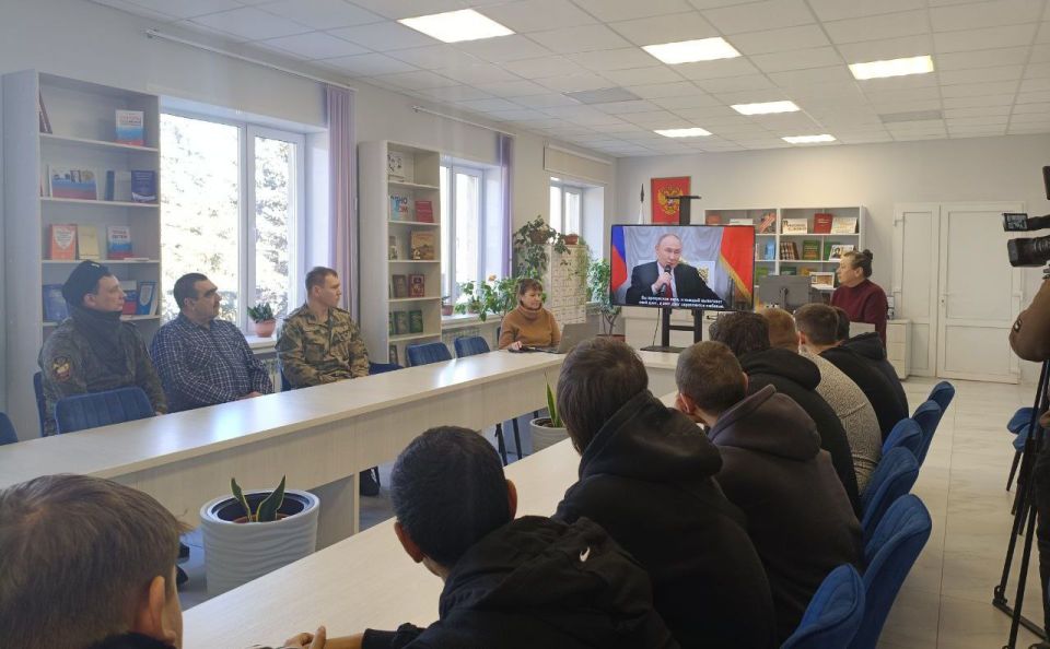 Встреча с участниками специальной военной операции Встреча с участниками специальной военной операции