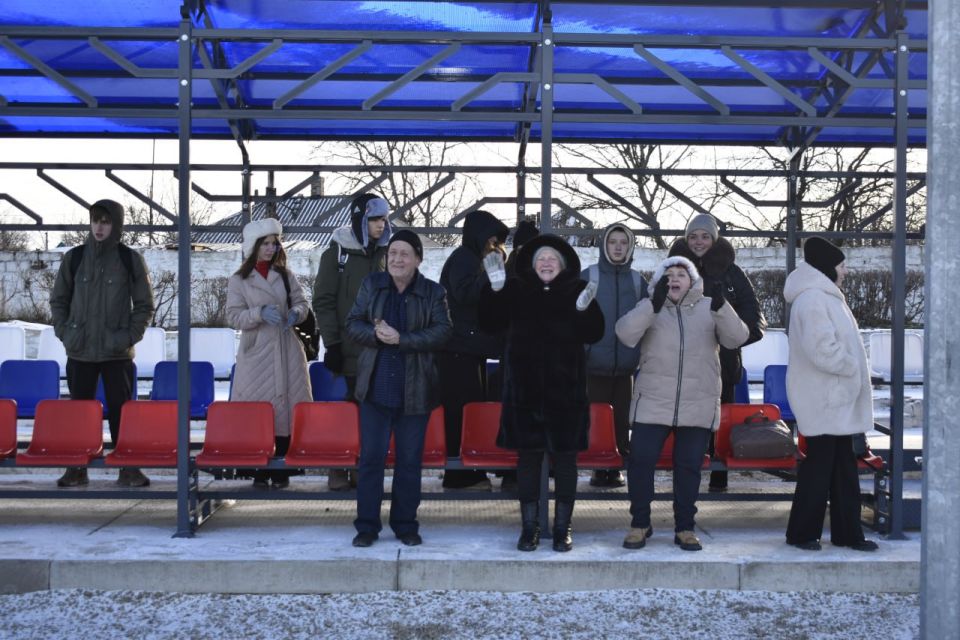 В рамках реализации проекта "Комфортный город" на стадионе «Шахтер» состоялось открытие новых трибун В рамках реализации проекта "Комфортный город" на стадионе «Шахтер» состоялось открытие новых трибун