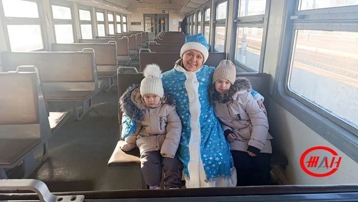 В Луганском филиале ФГУП «ЖДН» осуществили новогоднюю мечту Вики из пгт В Луганском филиале ФГУП «ЖДН» осуществили новогоднюю мечту Вики из пгт