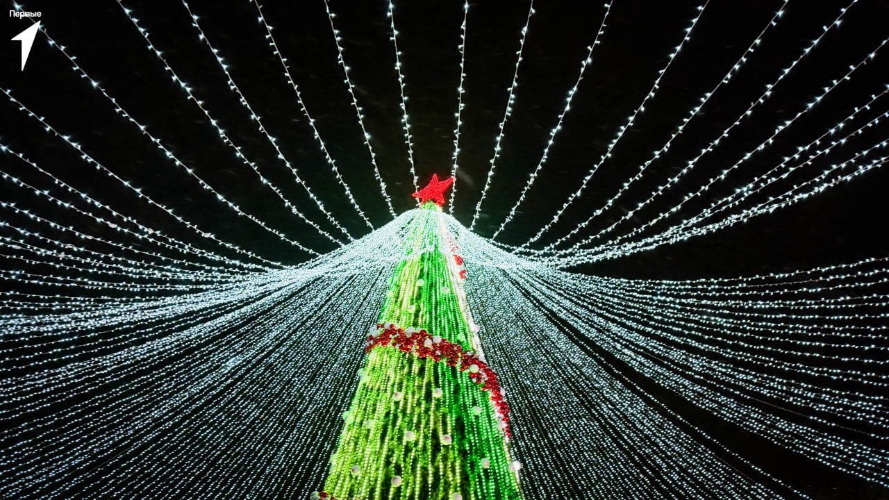 Первые на главной новогодней ёлке Республики Первые на главной новогодней ёлке Республики