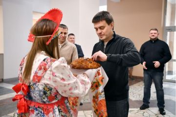 Губернатор Красноярского края с рабочим визитом посетил подшефный Свердловский муниципальный округ ЛНР