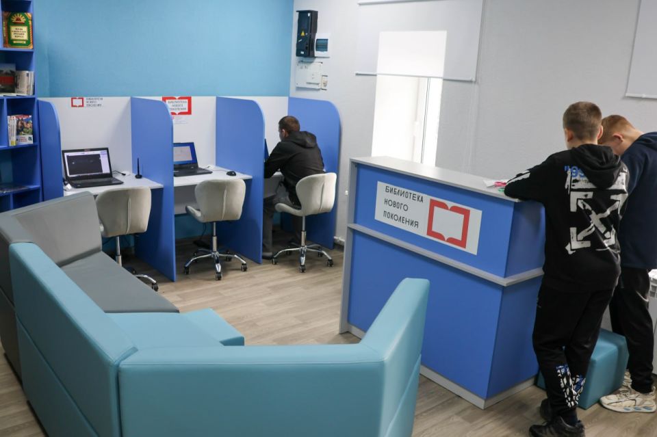 В Беловодске открылась модельная библиотека нового поколения В Беловодске открылась модельная библиотека нового поколения