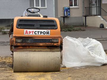 Активная работа СК «Артстрой» на площади Ленина