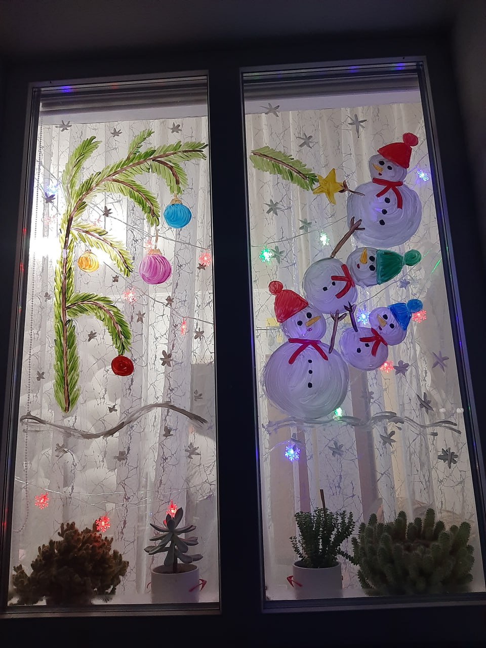 58 Лучшее новогоднее оформление фасада здания