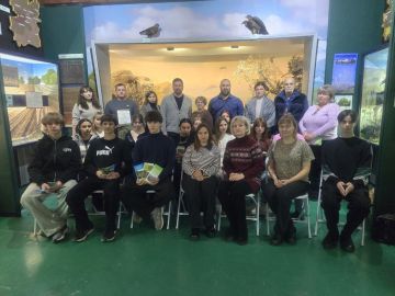 В Свердловском краеведческом музее состоялось мероприятие, посвященное празднованию 50-летия создания отделения «Провальская степь» Луганского природного заповедника