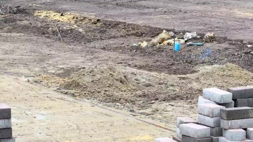 В городе Молодогвардейске в рамках специального инфраструктурного проекта продолжаются работы по благоустройству площади Ленина