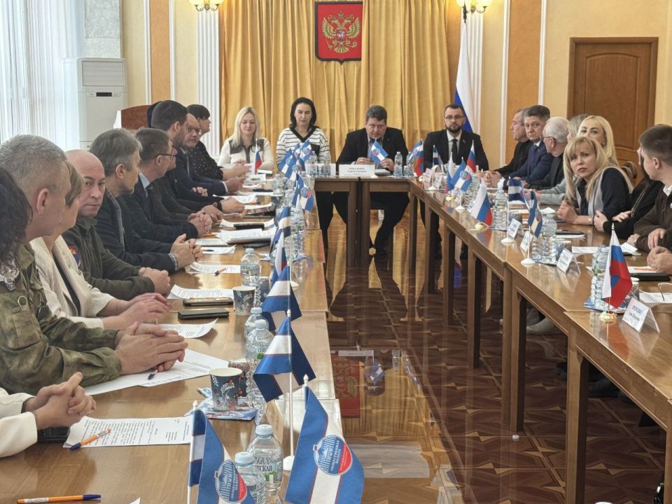 Общественная палата ЛНР подвела итоги работы за 2025 год Общественная палата ЛНР подвела итоги работы за 2025 год