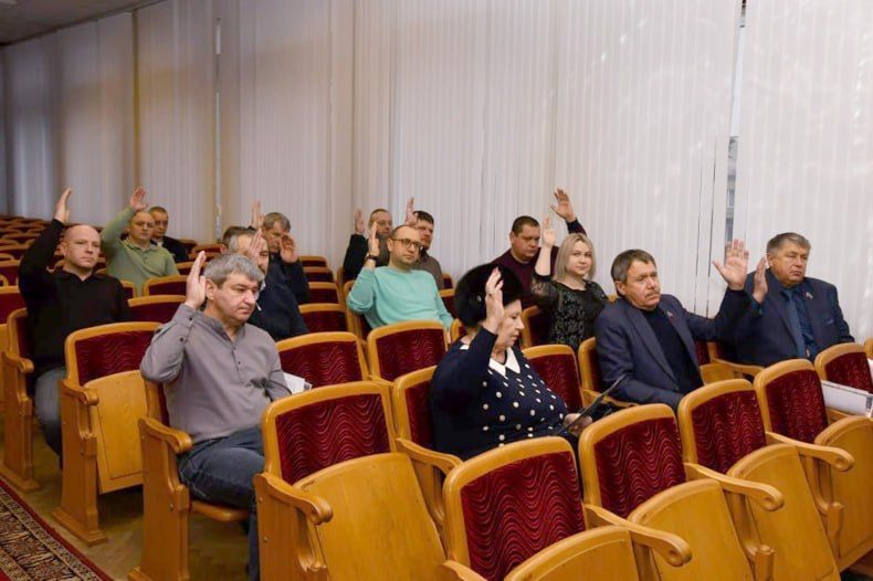 Состоялось итоговое XLI заседание I созыва Совета Свердловского муниципального округа ЛНР Состоялось итоговое XLI заседание I созыва Совета Свердловского муниципального округа ЛНР