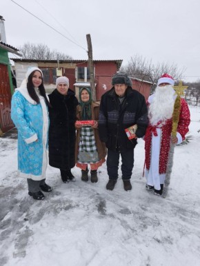 В рамках акции «С Новым годом, ветеран!»