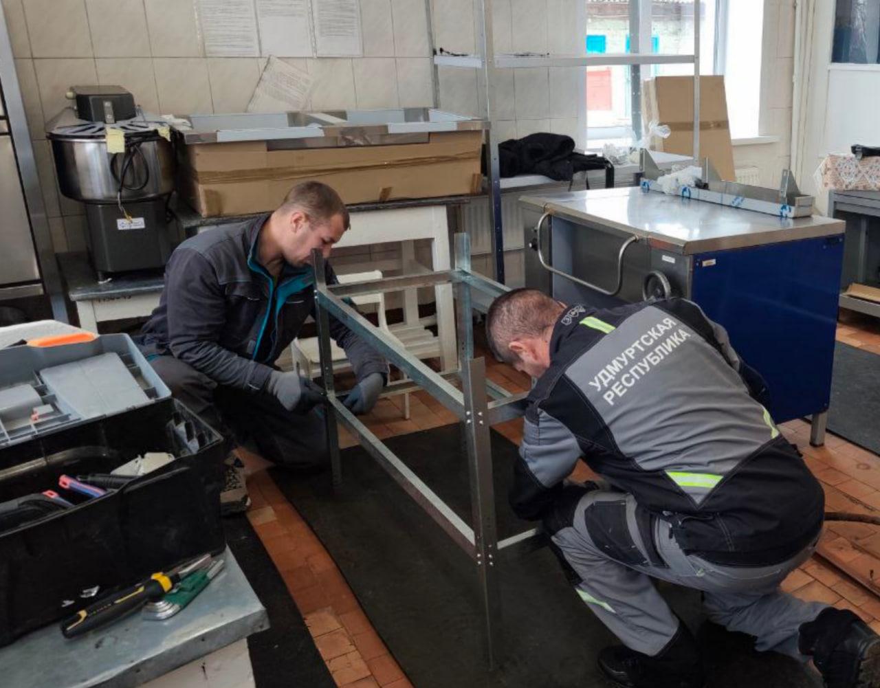 Оборудование пищеблока обновили в детском саду Лутугинского округа