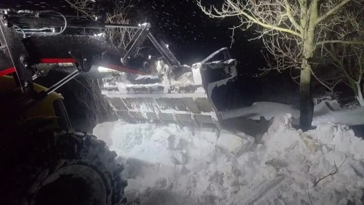 Андрей Рубанцов: Неустанная борьба со снежной стихией в городском округе: МУП "ЖЭК" работает в усиленном режиме!